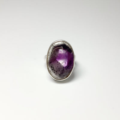 Trapiche Amethyst Ring