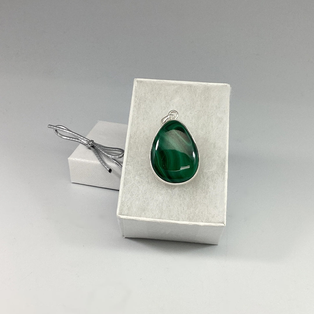 Malachite Pendant - Rocks and Gems Canada