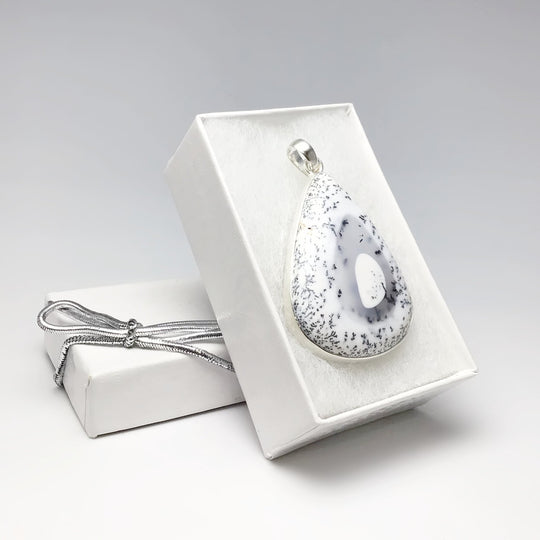 Dendritic Opal Pendant - Rocks and Gems Canada