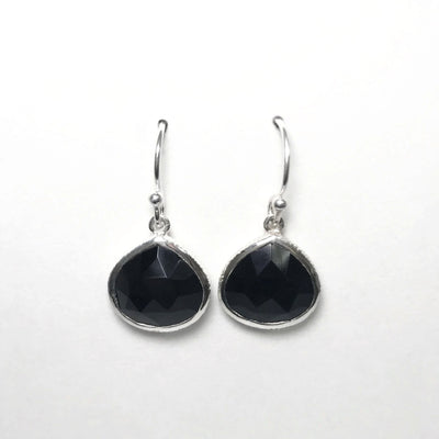 Black Onyx Dangle Earrings