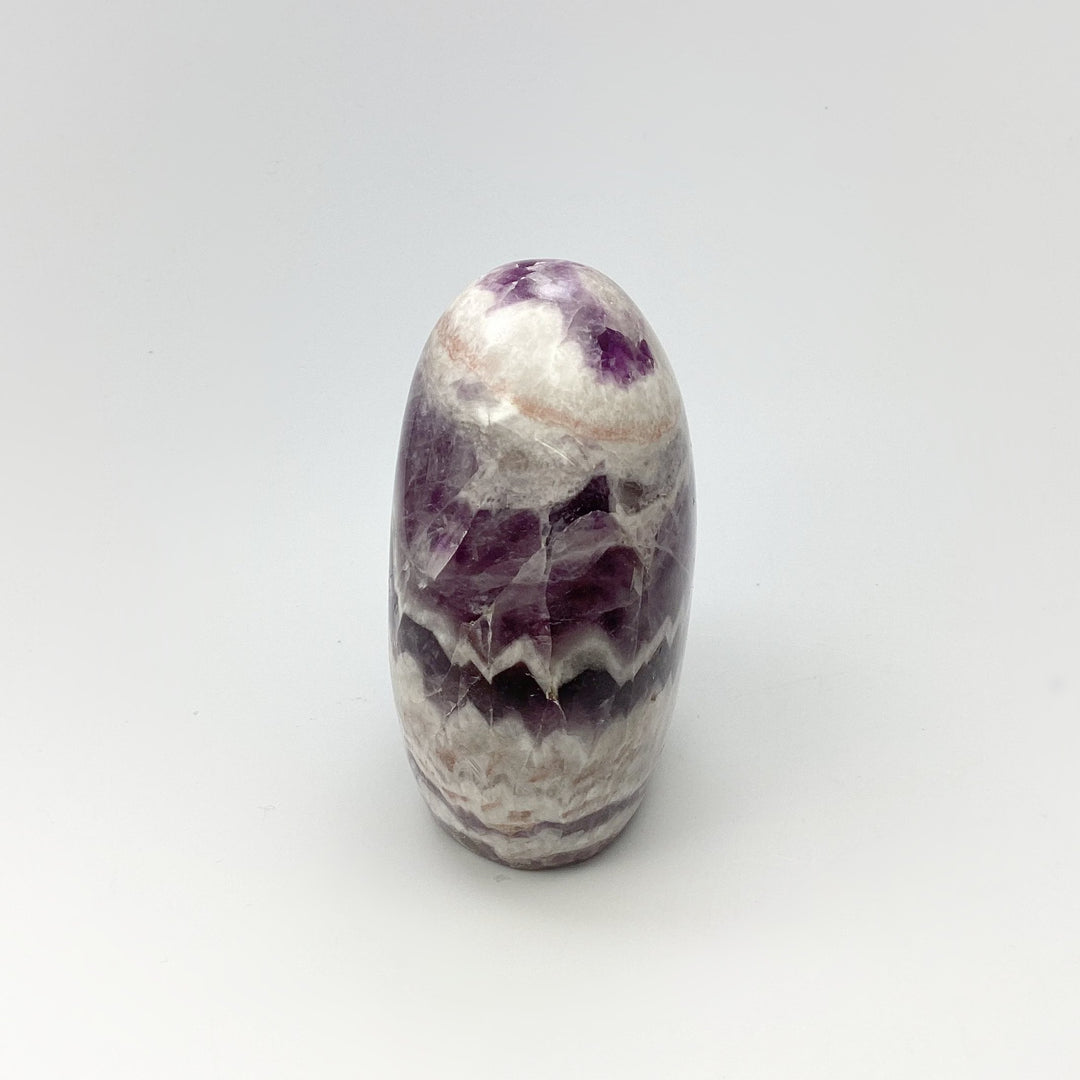 Chevron Amethyst Stand Up - Rocks and Gems Canada