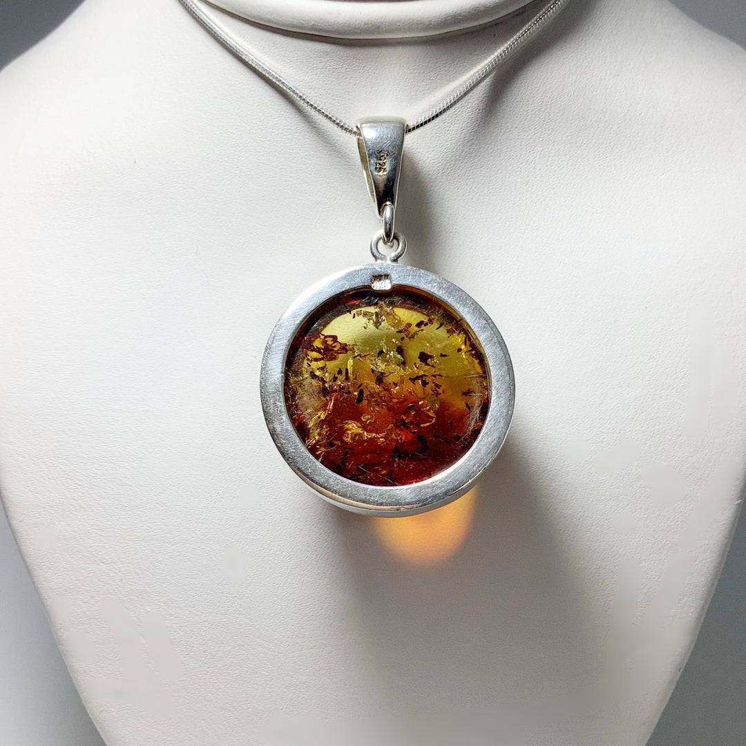 Ombre Amber Pendant - Rocks and Gems Canada