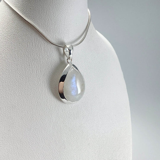 Rainbow Moonstone Pendant - Rocks and Gems Canada