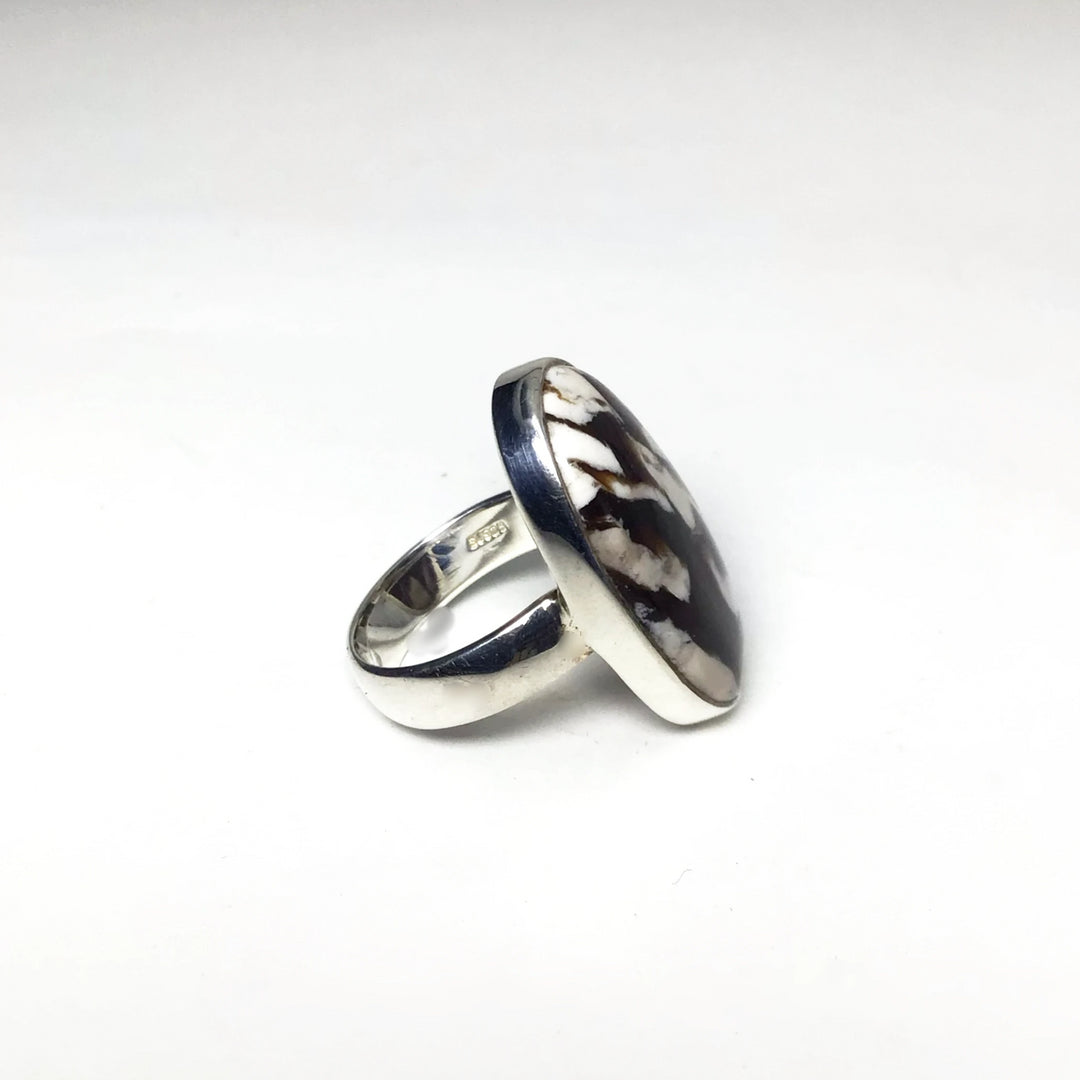 Petrified Peanut Wood Ring - Rocks and Gems Canada
