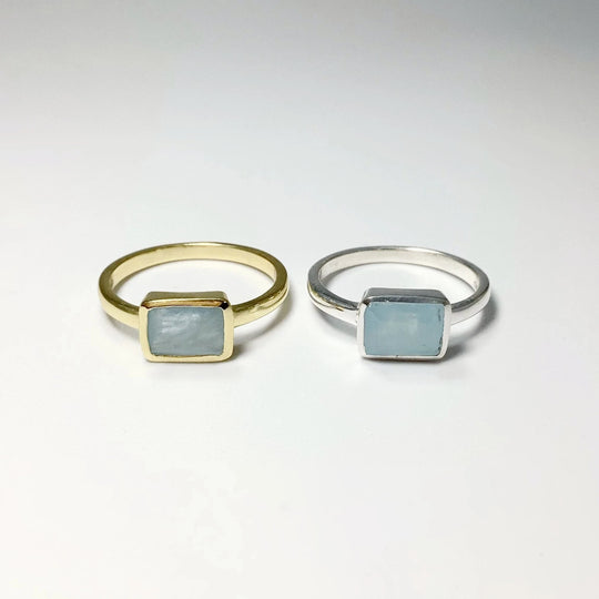 Aquamarine Ring - Rocks and Gems Canada