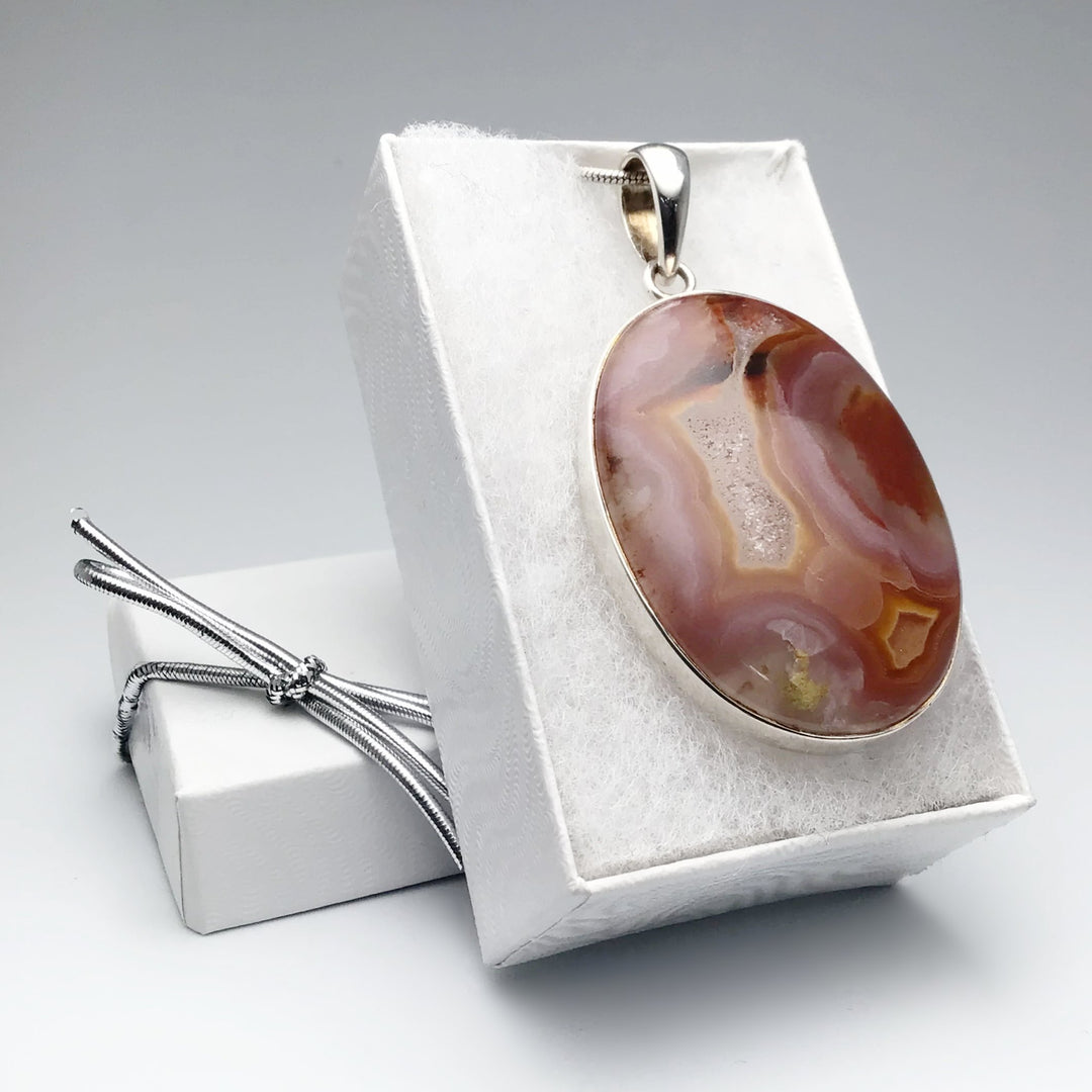 Laguna Agate Pendant - Rocks and Gems Canada