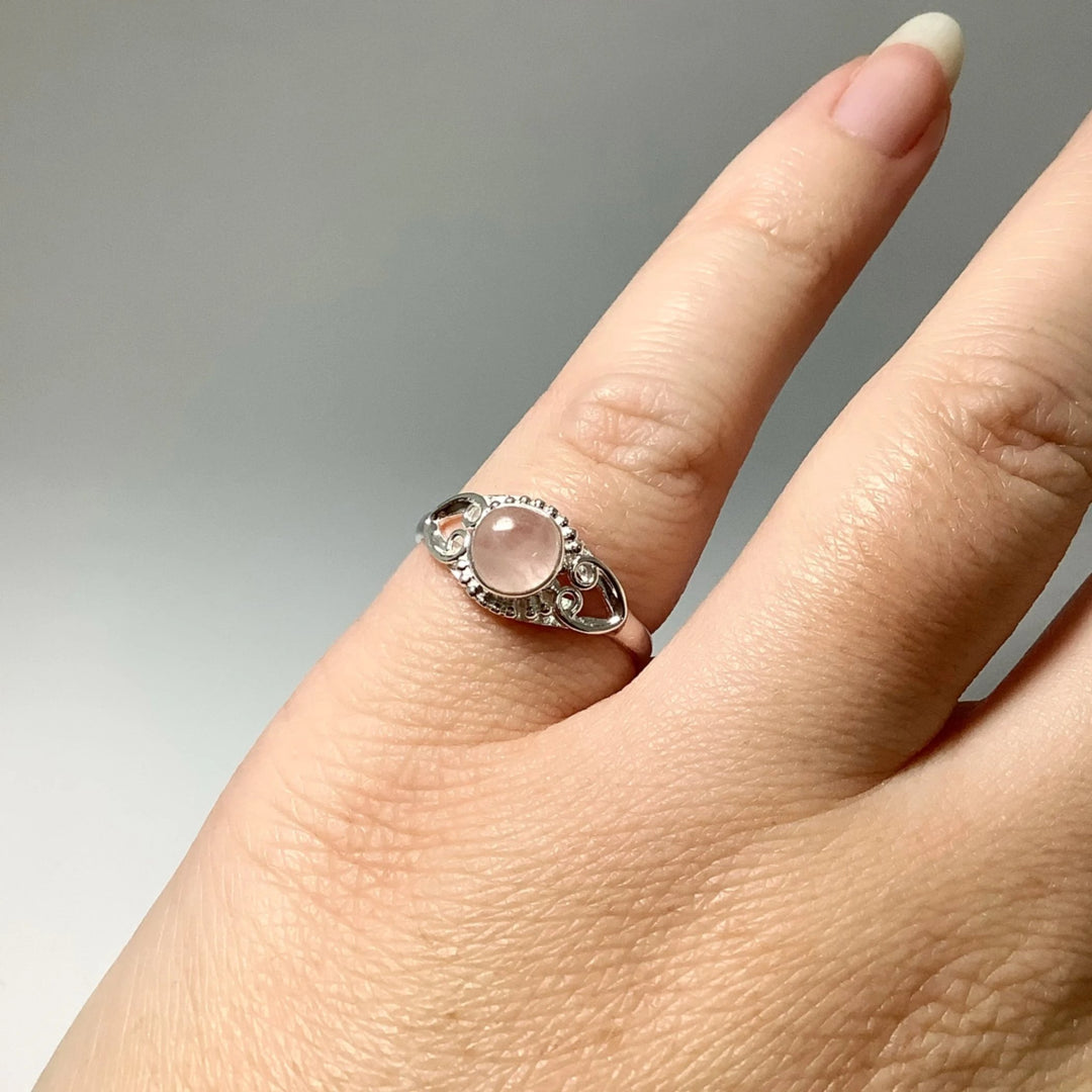 Rose Quartz Ring - Rocks and Gems Canada