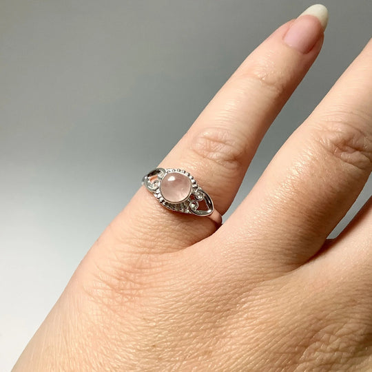 Rose Quartz Ring - Rocks and Gems Canada