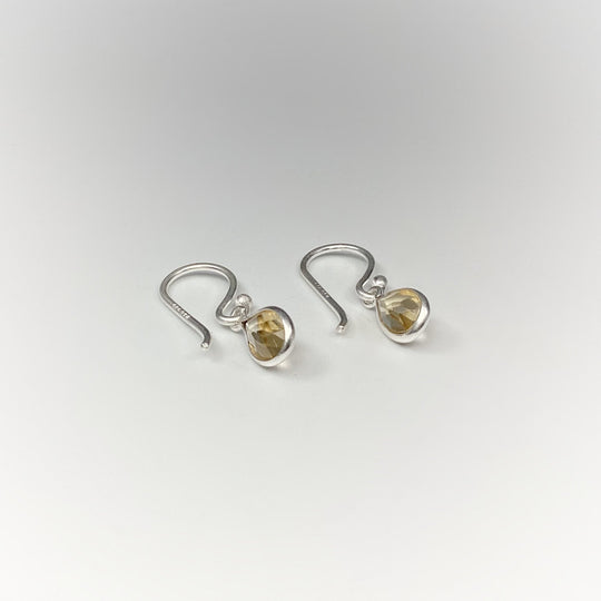 Citrine Dangle Earrings - Rocks and Gems Canada