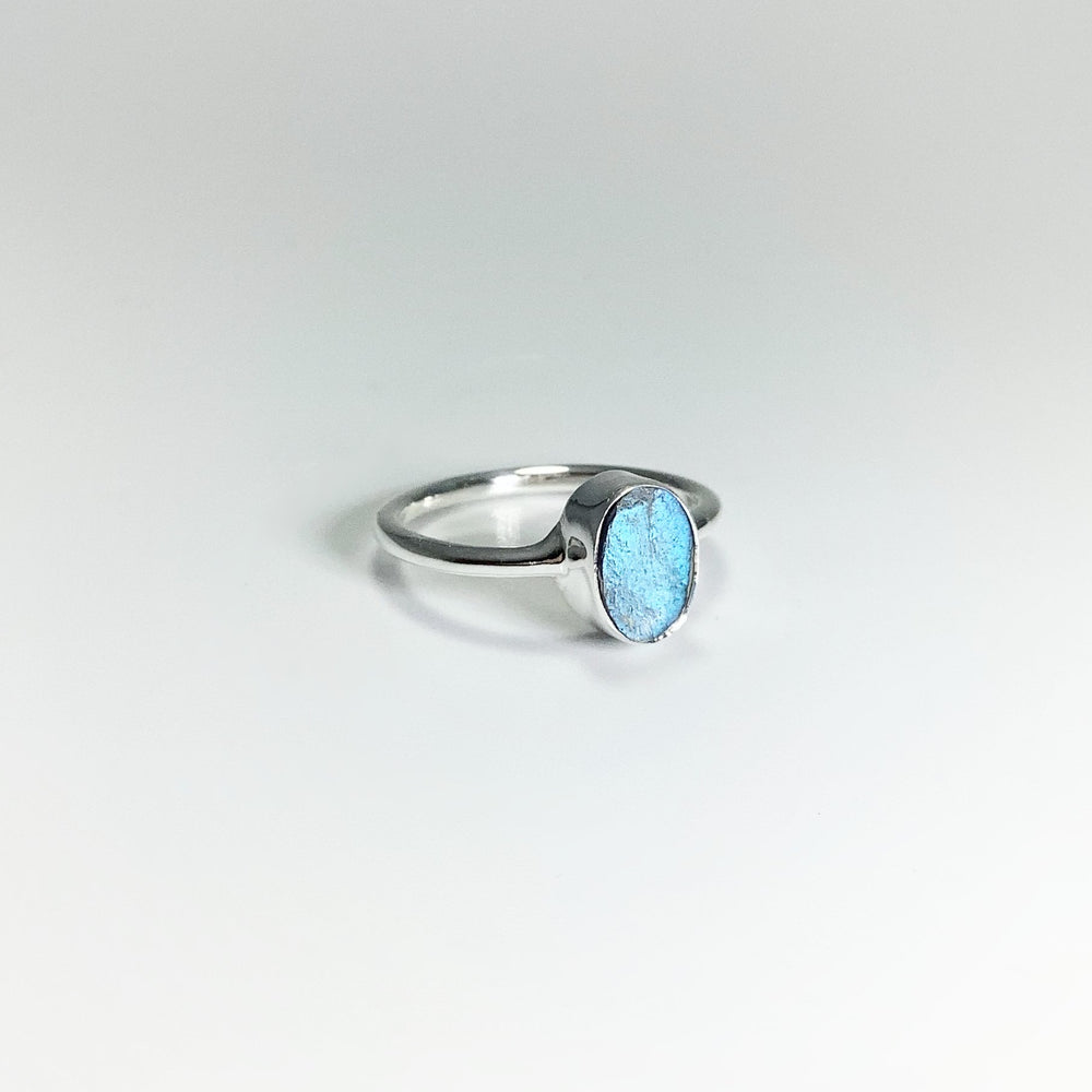Raw Labradorite Ring - Rocks and Gems Canada