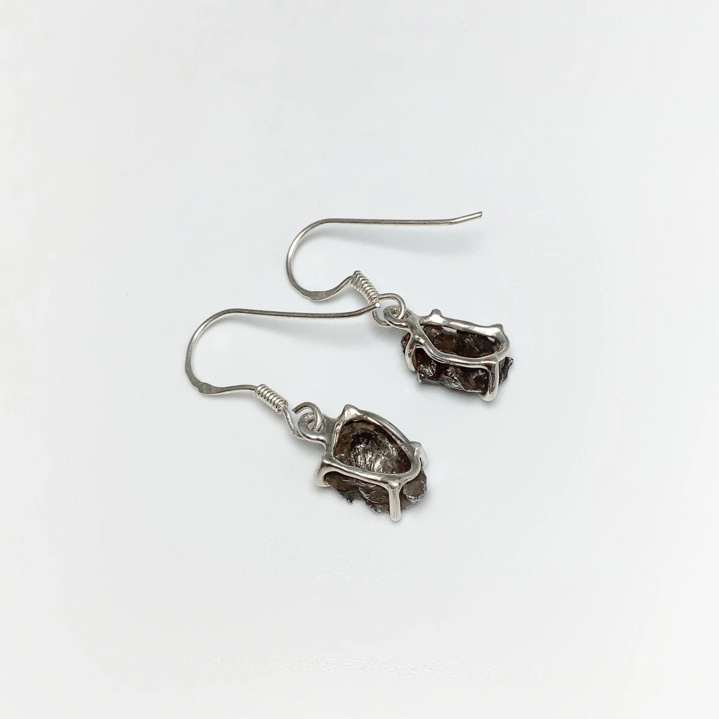 Campo Del Cielo Meteorite Dangle Earrings