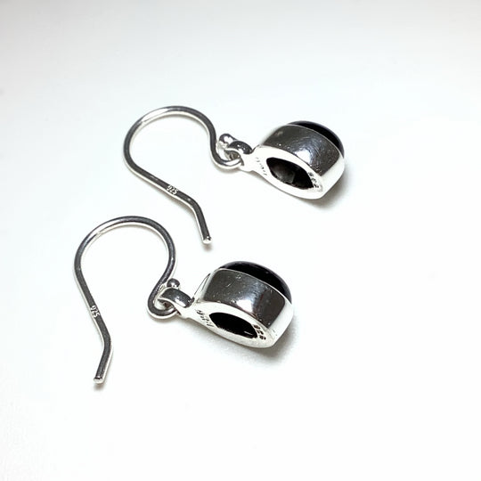 Black Onyx Dangle Earrings - Rocks and Gems Canada
