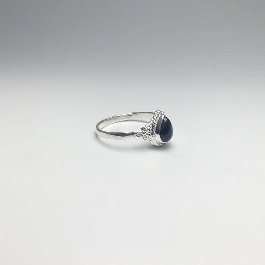 Blue Tiger Eye Ring - Rocks and Gems Canada