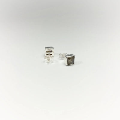 Labradorite Stud Earrings