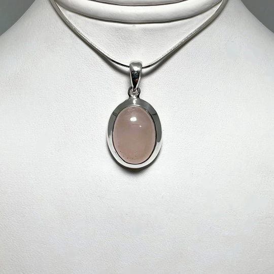 Rose Quartz Pendant - Rocks and Gems Canada