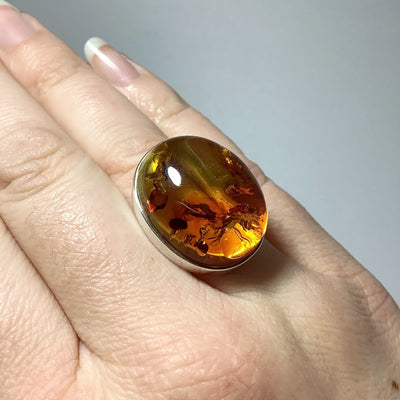 Ombre Amber Ring