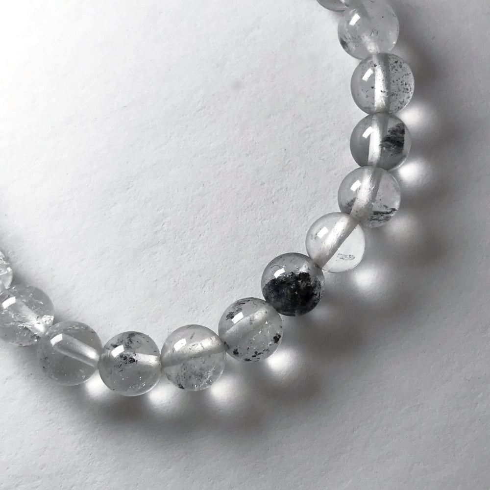 Juniper Quartz Beaded Bracelet - 6mm - Rocks and Gems Canada