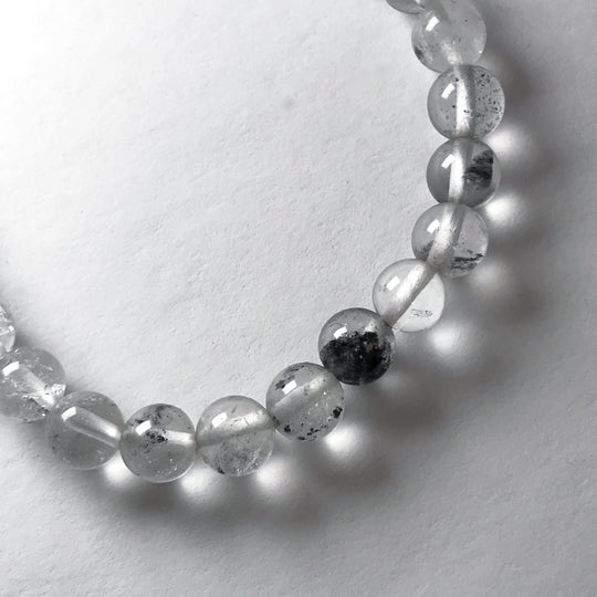 Juniper Quartz Beaded Bracelet - 6mm - Rocks and Gems Canada