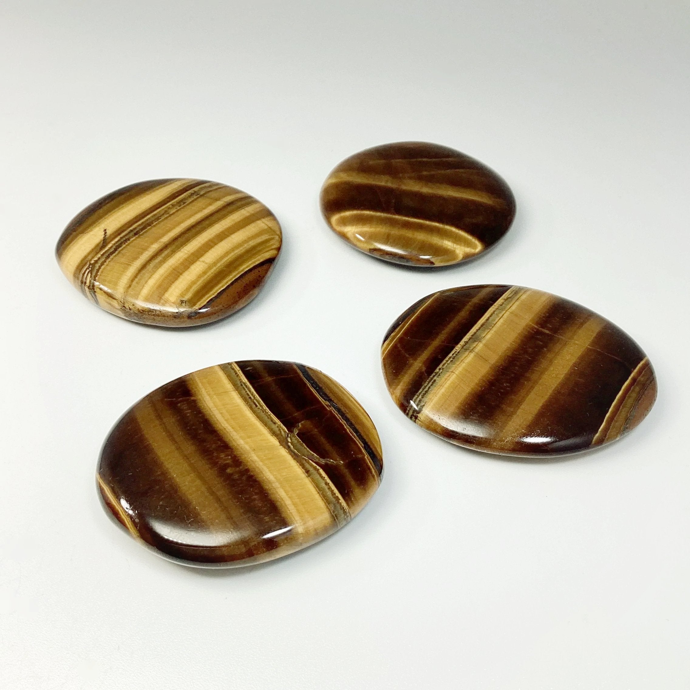 Tiger Eye Touch Stone