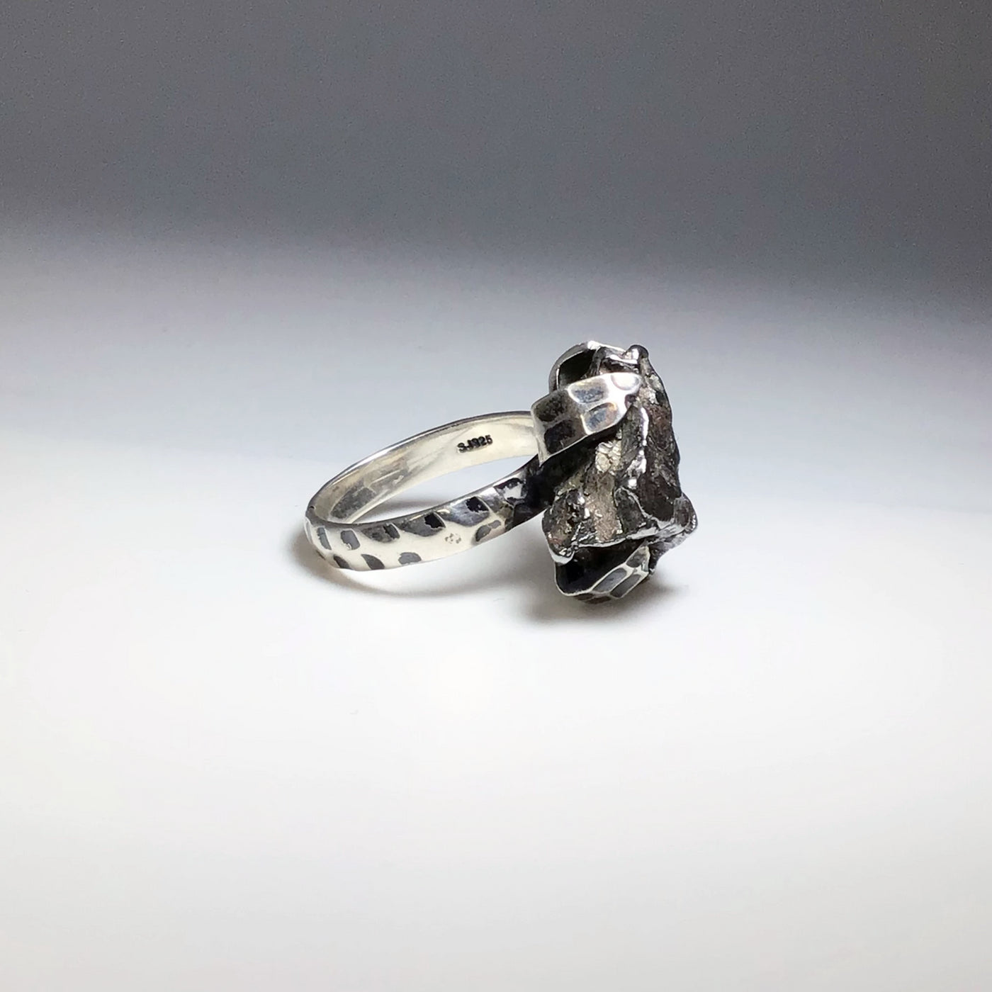 Campo Del Cielo Meteorite Ring