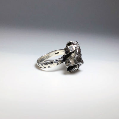 Campo Del Cielo Meteorite Ring