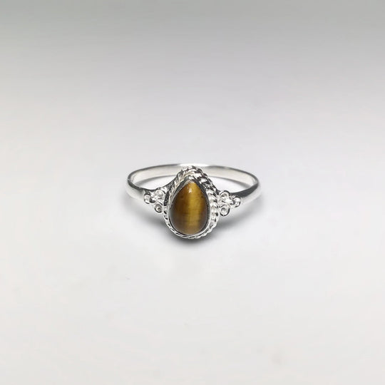 Tiger Eye Ring - Rocks and Gems Canada