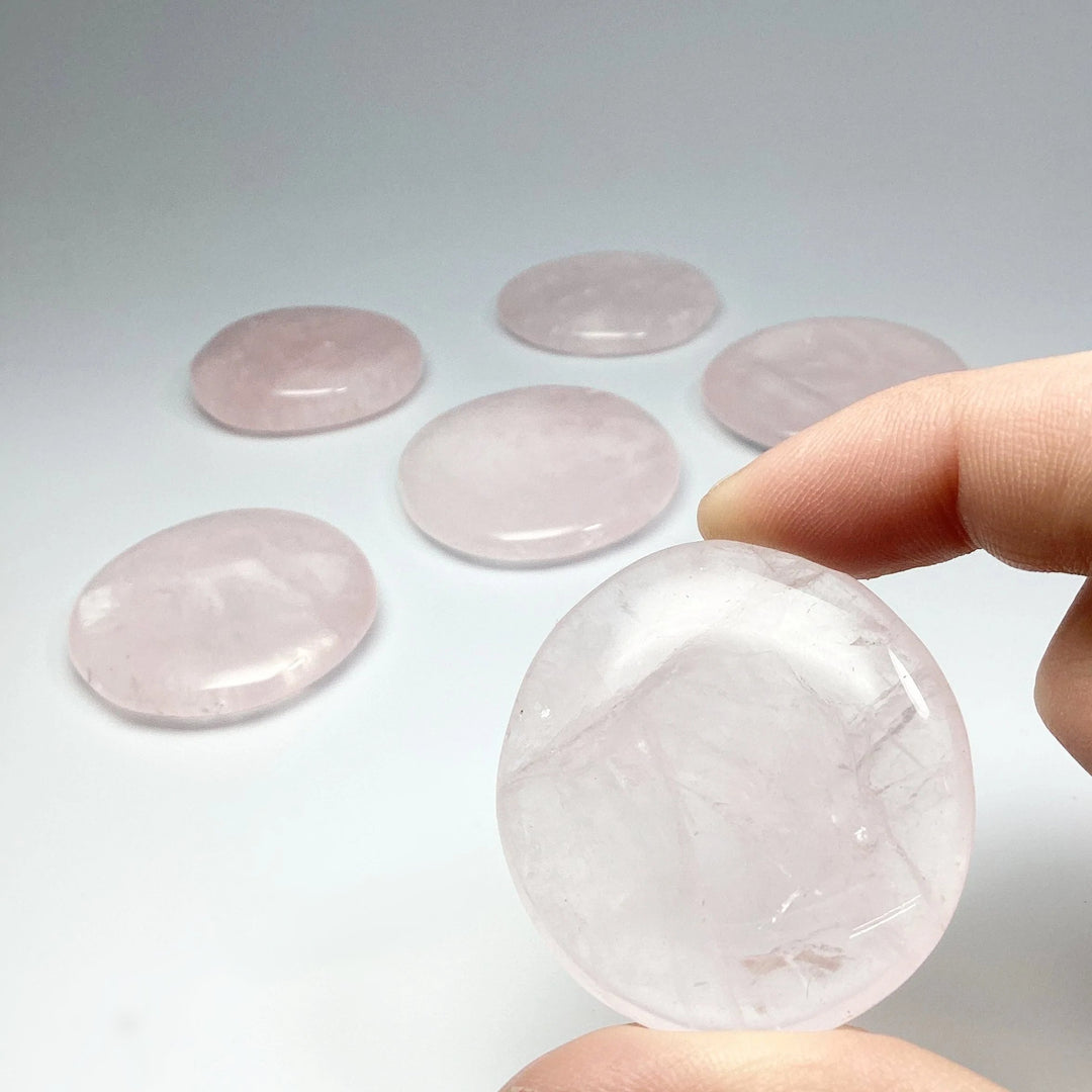 Rose Quartz Touch Stone - Rocks and Gems Canada