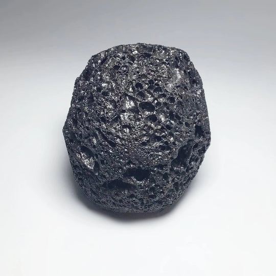 Carved Lava Stone Skull - Rocks and Gems Canada