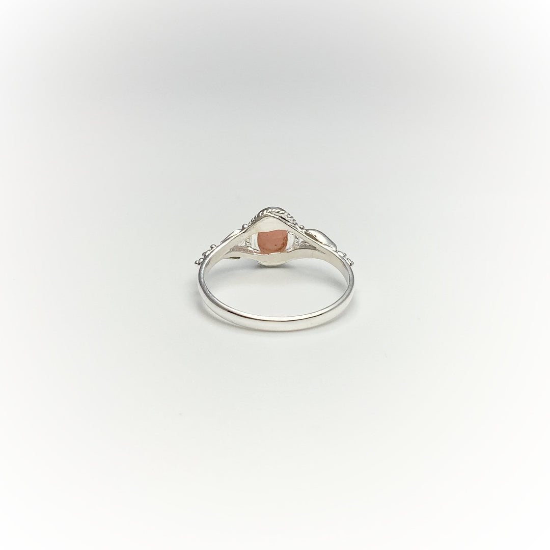 Pink Peruvian Opal Ring - Rocks and Gems Canada