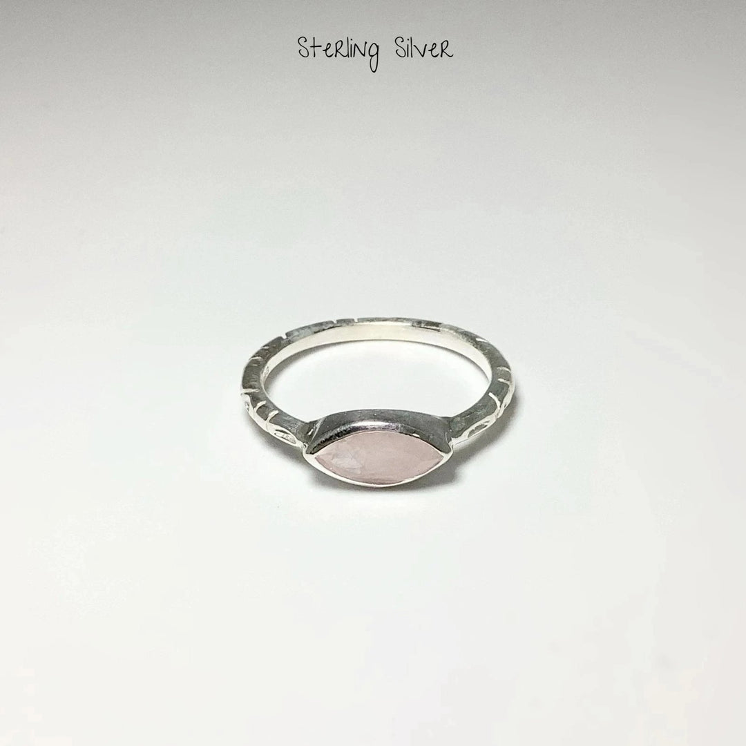 Rose Quartz Ring - Rocks and Gems Canada
