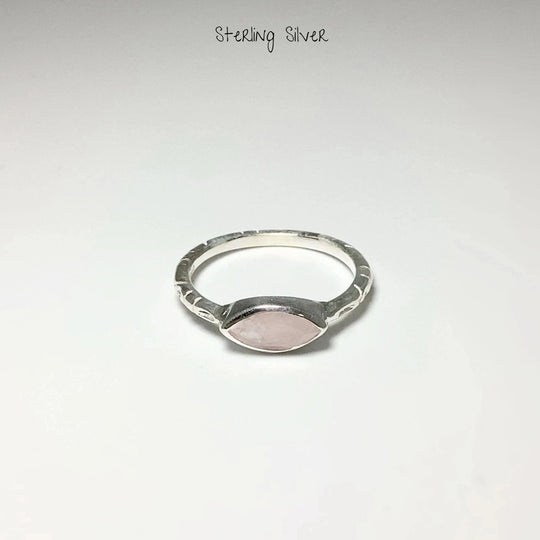 Rose Quartz Ring - Rocks and Gems Canada