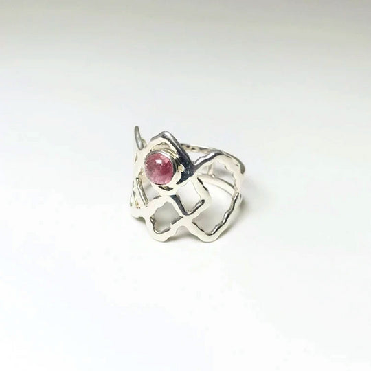 Pink Tourmaline Ring - Rocks and Gems Canada
