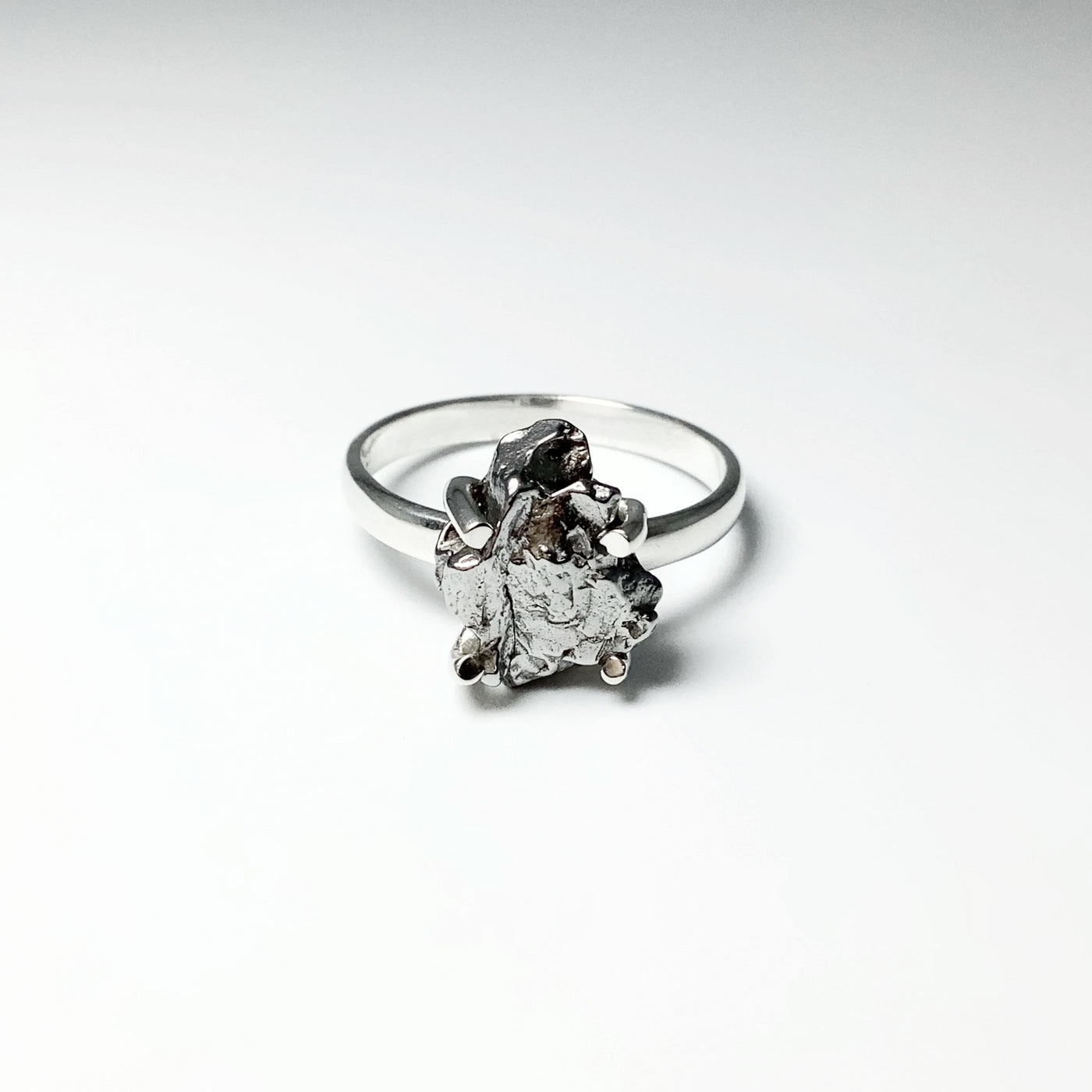 Campo Del Cielo Meteorite Ring