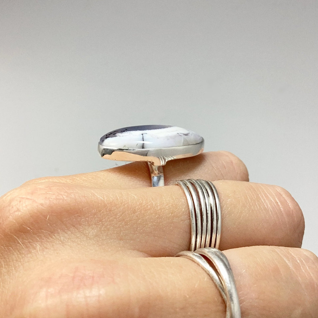 Dendritic Opal Ring - Rocks and Gems Canada