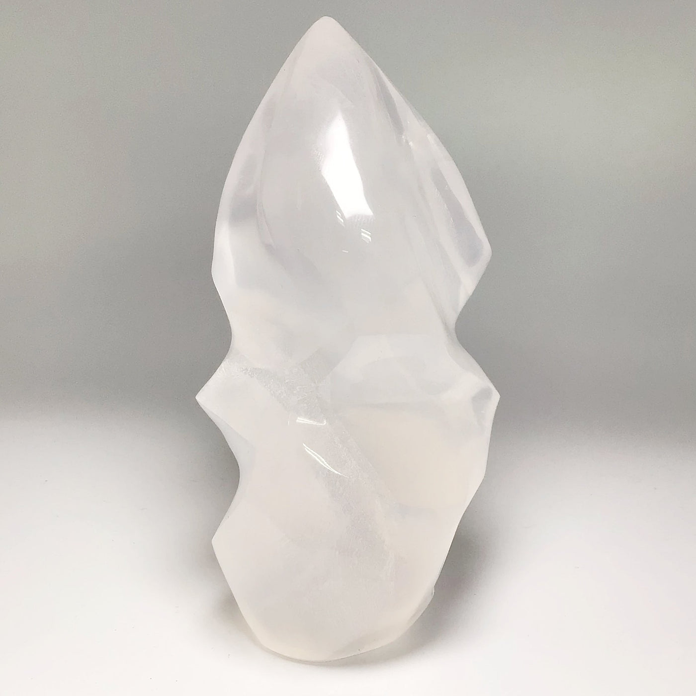 Carved Girasol Quartz Flame