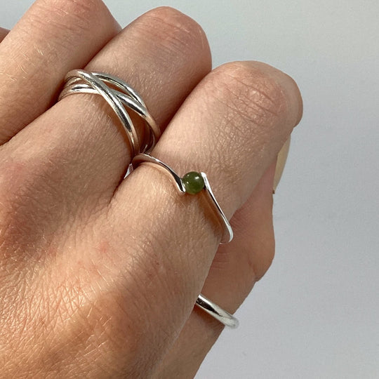 Canadian Jade Ring - Rocks and Gems Canada