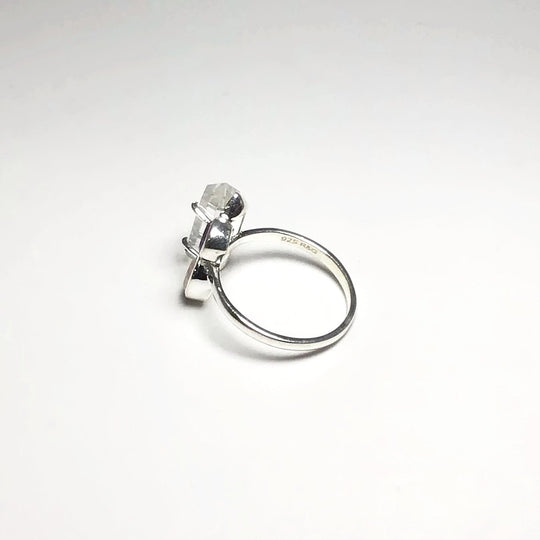 Quartz Point, Amethyst and Rose Quartz Ring - Rocks and Gems Canada