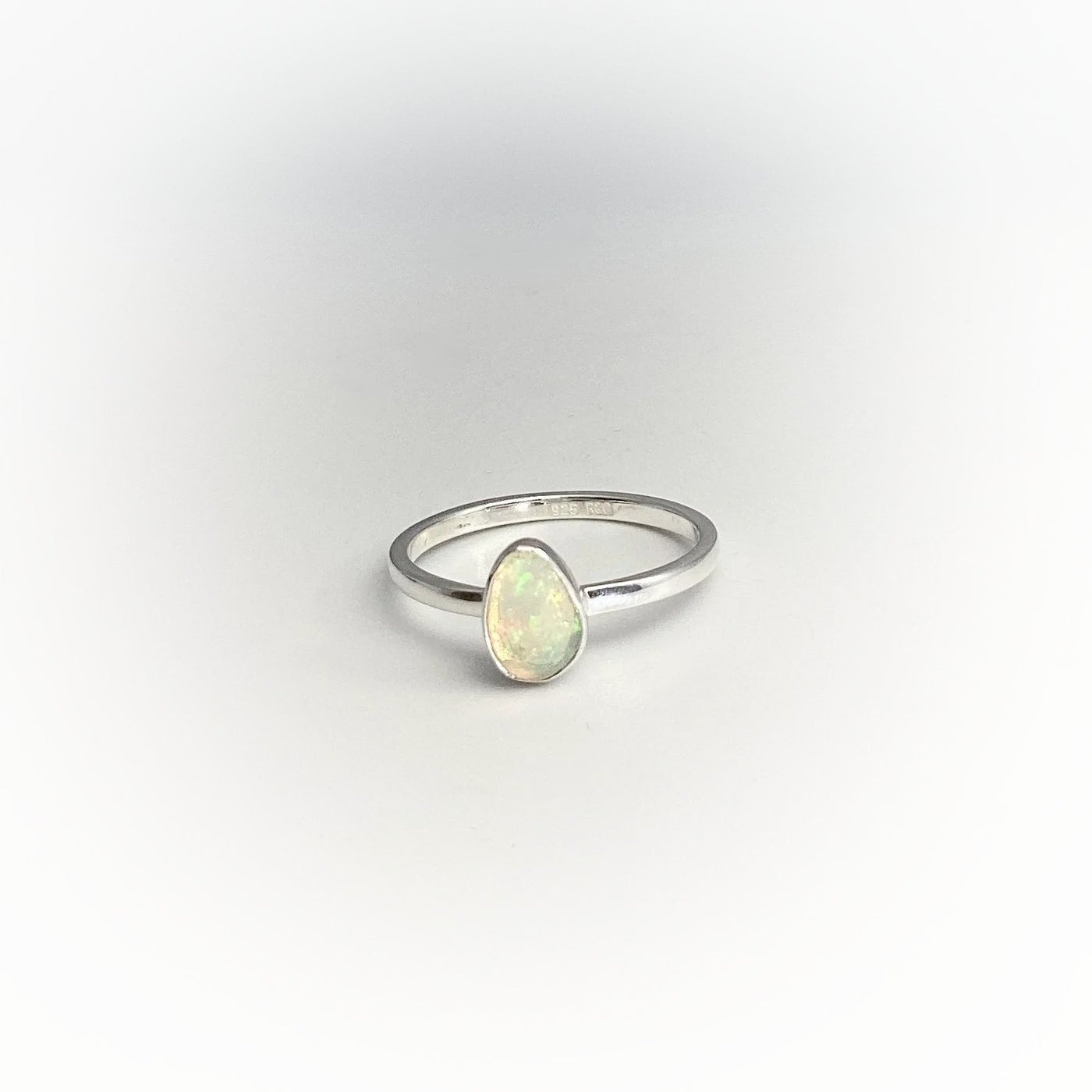 Ethiopian Fire Opal Ring