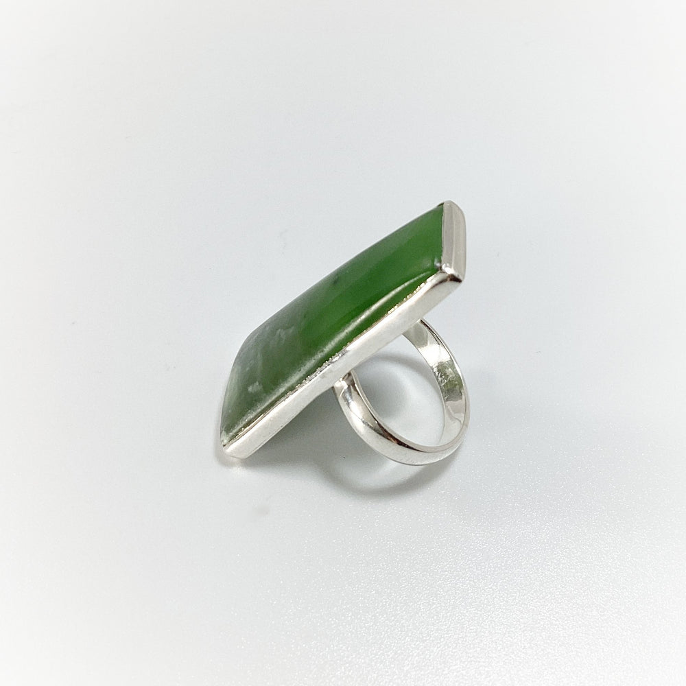 Canadian Jade Ring - Rocks and Gems Canada