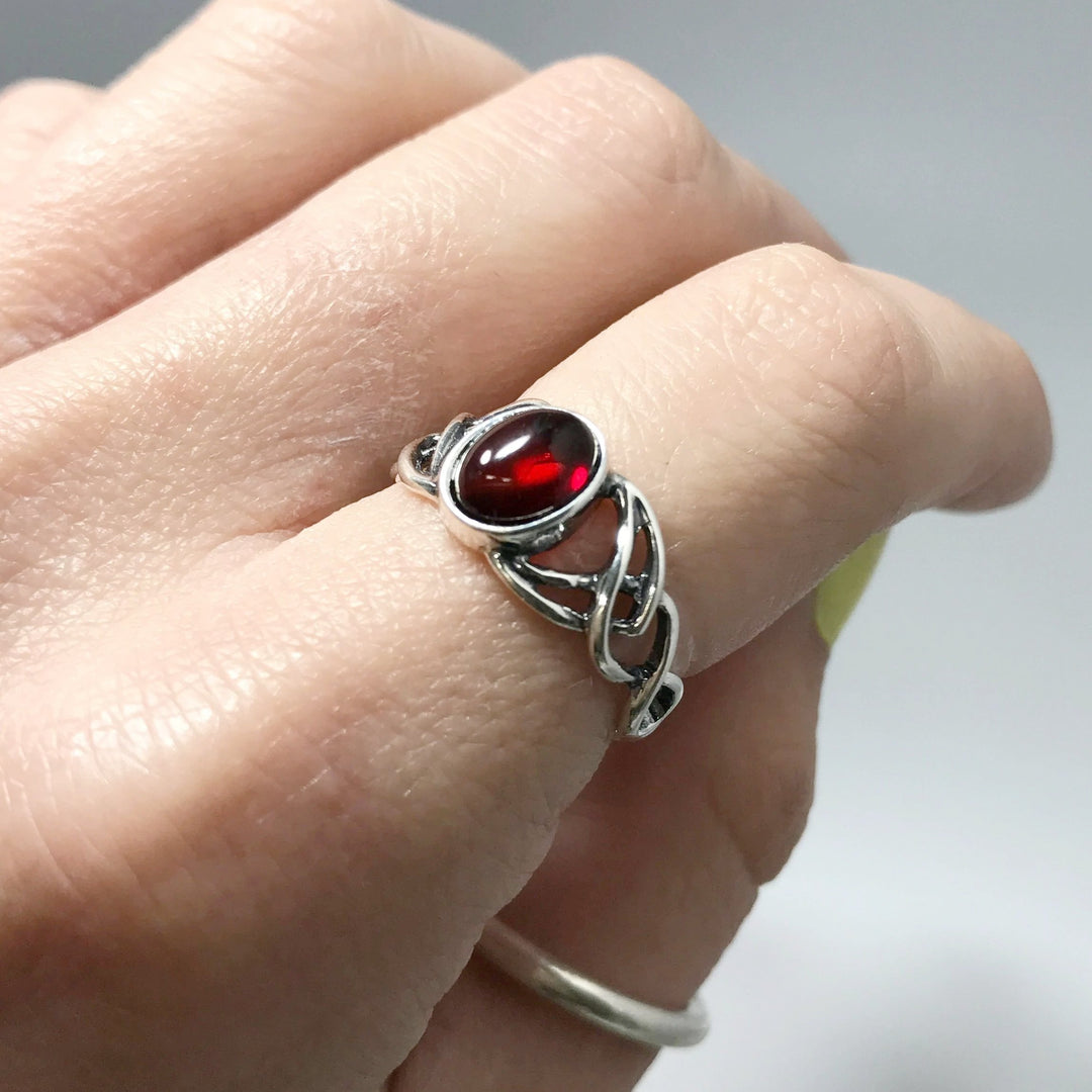 Cognac Amber Ring - Rocks and Gems Canada