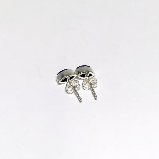 Sodalite Stud Earrings - Rocks and Gems Canada