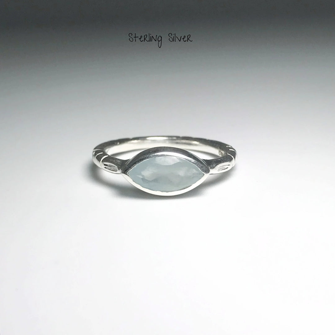 Aquamarine Ring - Rocks and Gems Canada