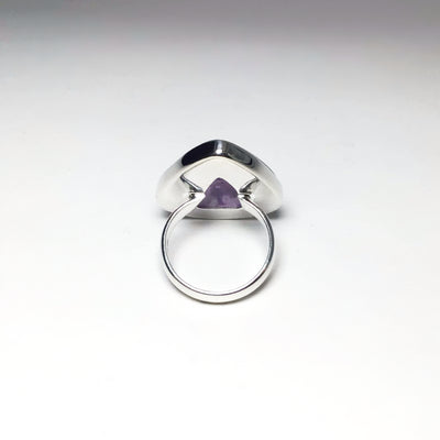 Trapiche Amethyst Ring