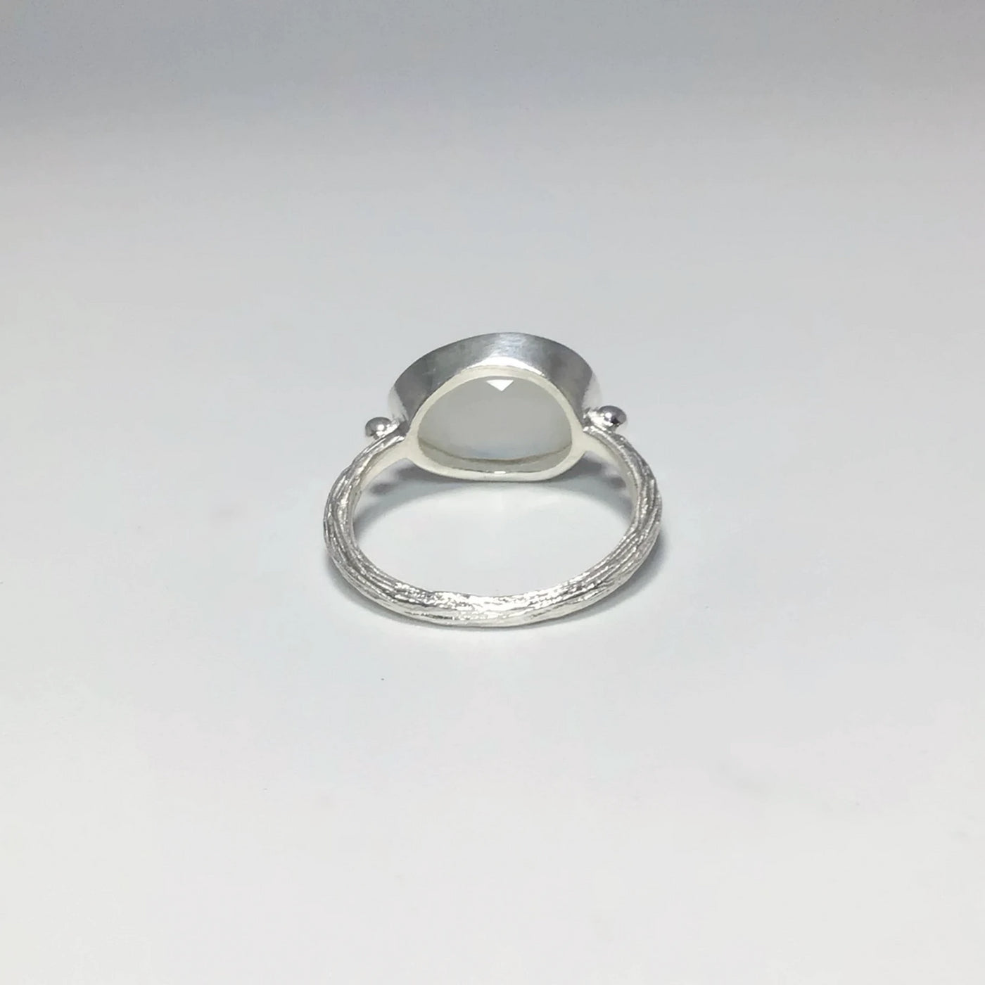 Rainbow Moonstone Ring - Size 9.25