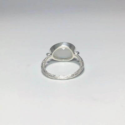Rainbow Moonstone Ring - Size 9.25