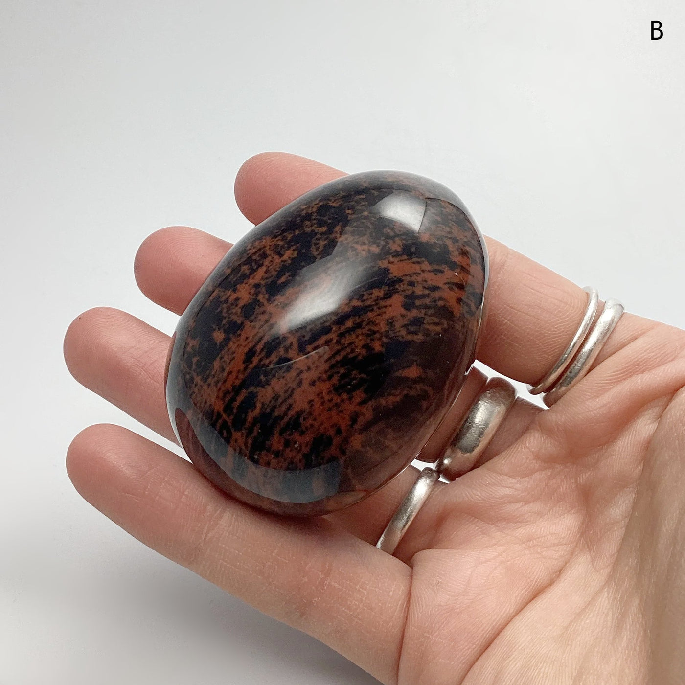 Mahogany Obsidian Egg