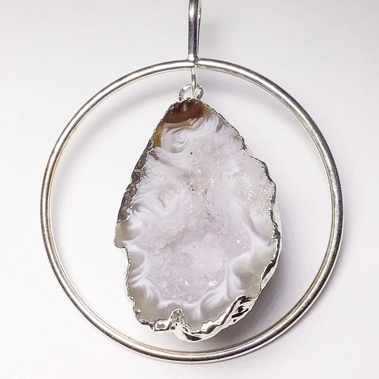 Geode Necklace - Rocks and Gems Canada