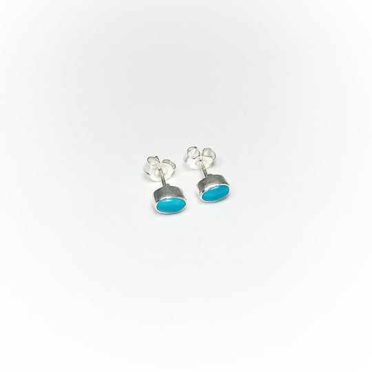 Turquoise Stud Earrings - Rocks and Gems Canada