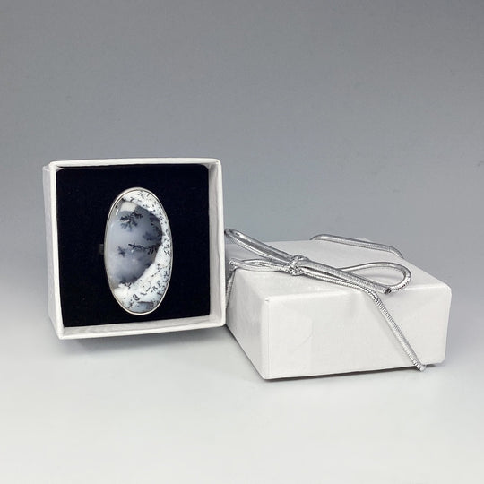 Dendritic Opal Ring - Rocks and Gems Canada