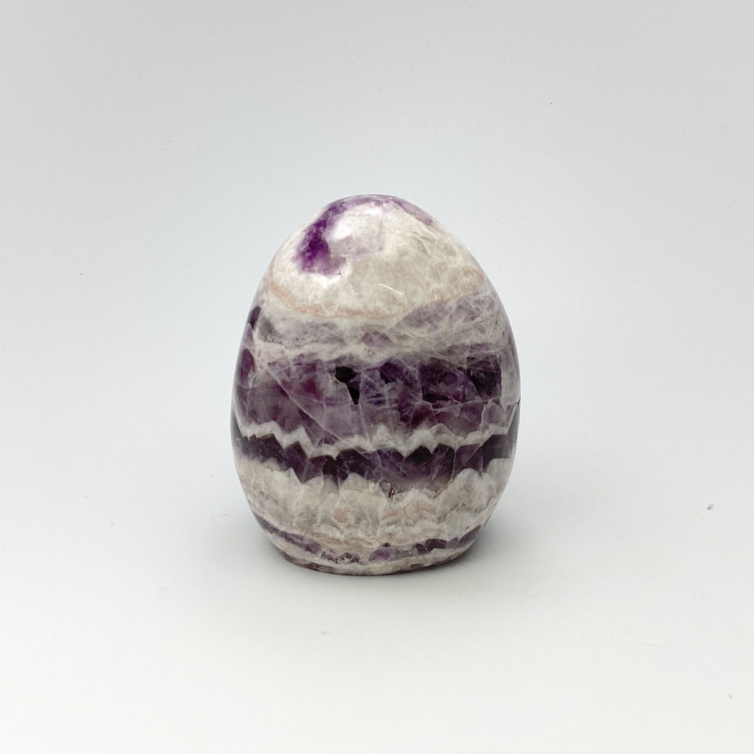 Chevron Amethyst Stand Up - Rocks and Gems Canada